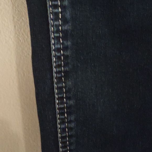 Seven7 Size 6 Skinny Ankle Jeans Metallic Thread - Picture 3 of 10